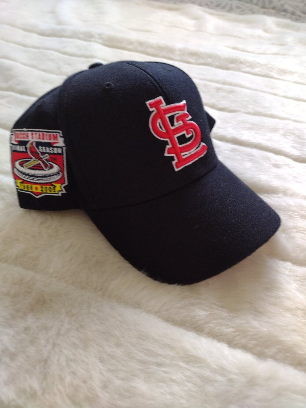 '47 Brand Men's Hat Cap Saint Louis Cardinals Bush Stadium 2005 Snapback Black